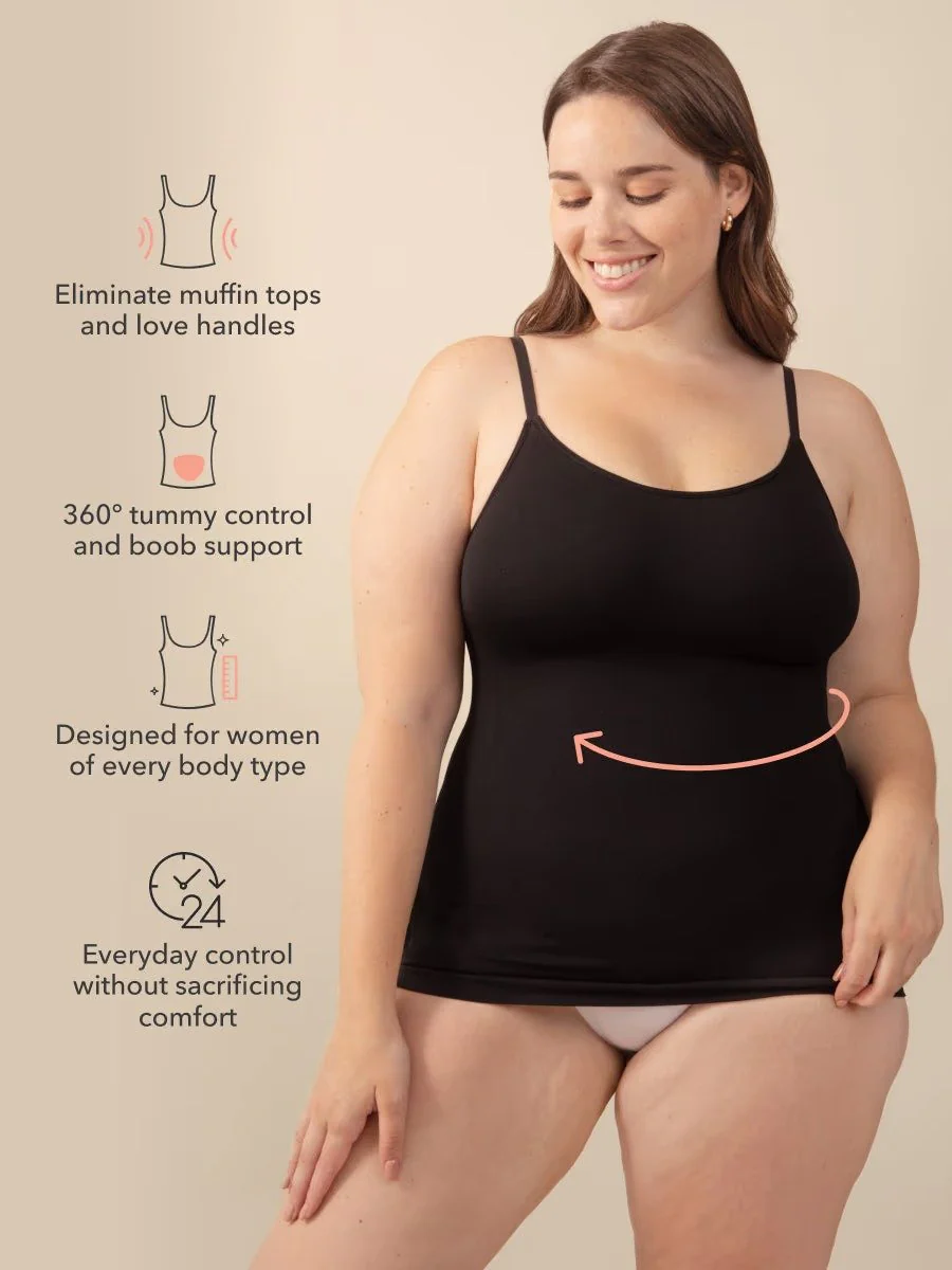 All Day Shaping Comfort Stretch Camisole - Seamless Tummy Control Tank - 50% OFF - Image 2