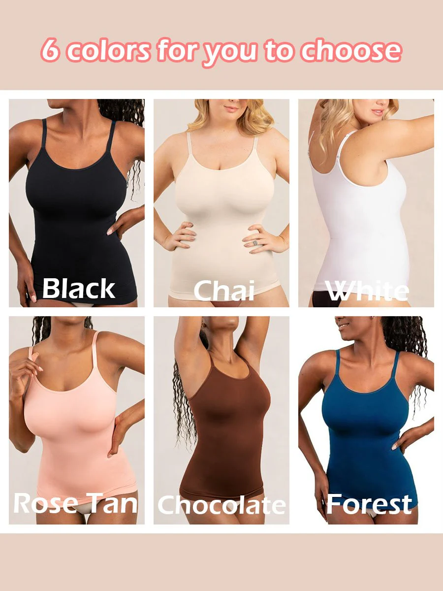 All Day Shaping Comfort Stretch Camisole - Seamless Tummy Control Tank - 50% OFF - Image 5