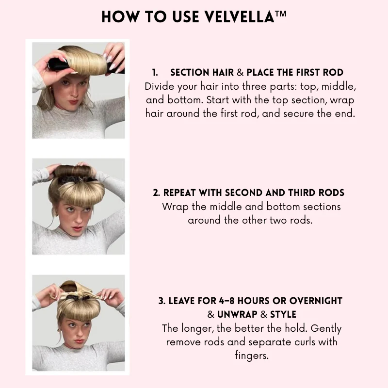 1 + 2 Free - Velvella™-  Get effortless curls without heat damage - Image 5