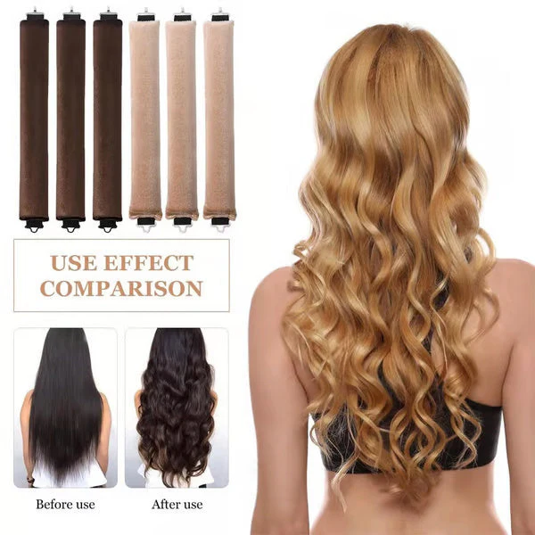 1 + 2 Free - Satin Smooth Curlers - Get effortless curls without heat damage - Image 4