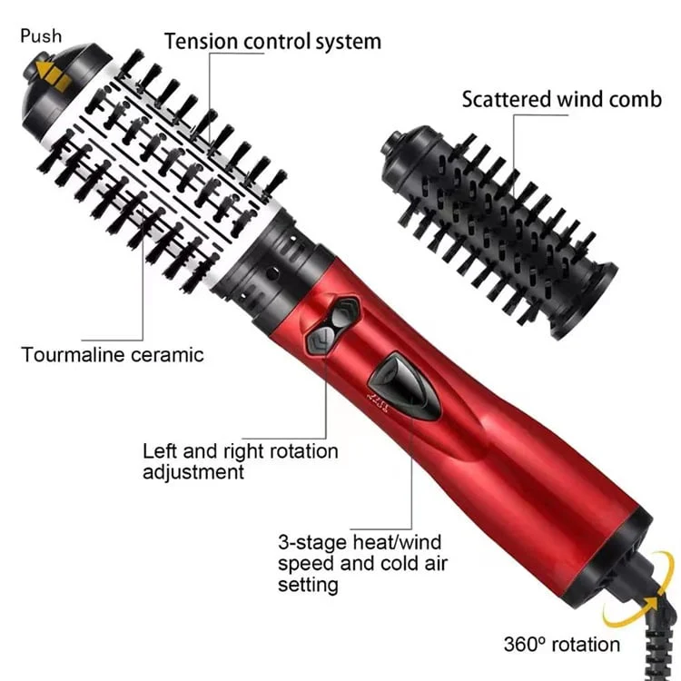 2-in-1 Hot Air Styler and Rotating Hair Dryer – Style, Volumize & Dry with Salon Precision at Home - 50% OFF - Image 14