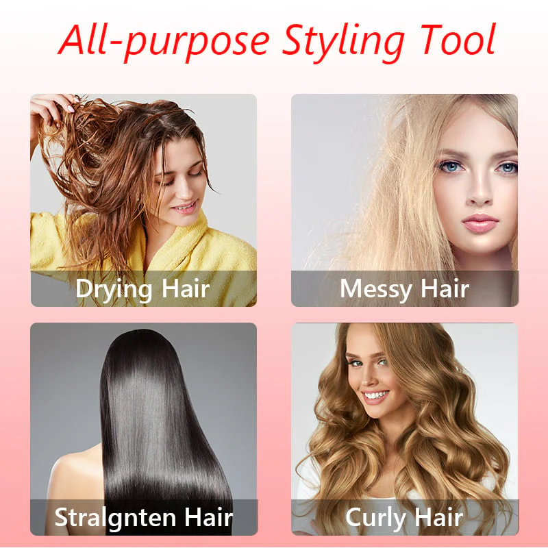 2-in-1 Hot Air Styler and Rotating Hair Dryer – Style, Volumize & Dry with Salon Precision at Home - 50% OFF - Image 5