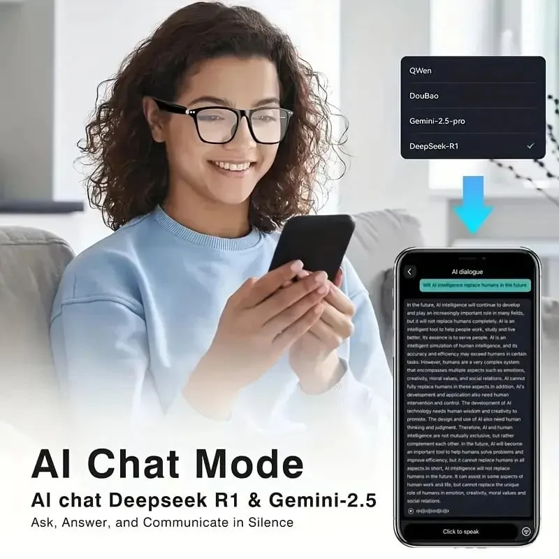 AI Interpretation Smart Glasses - Speak 160 Languages & AI Chat + 50% OFF - Image 10