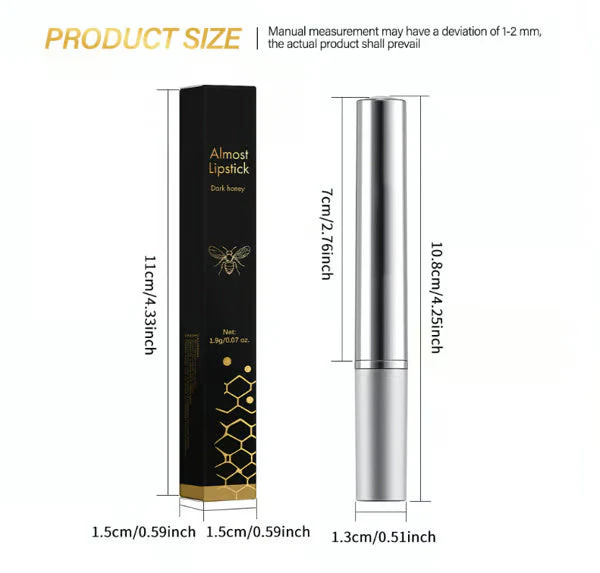 1 + 1 FREE - HoneyKiss Lipstick - Embrace Your Natural Allure - Image 10