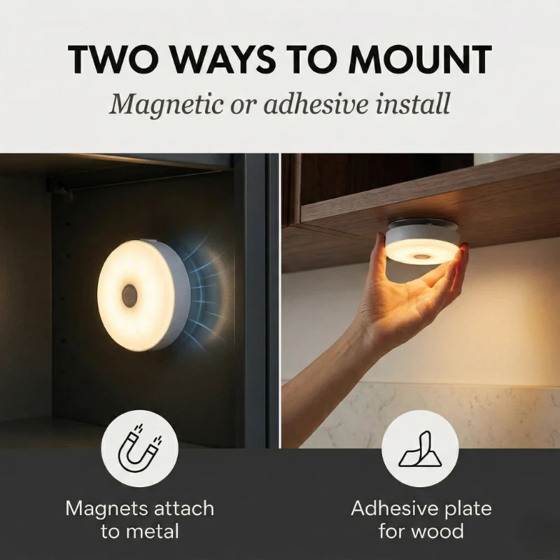 Arclight™ – Rechargeable LED Motion Sensor Lights for Closets, Cabinets & Hallways + 50% OFF - Image 5