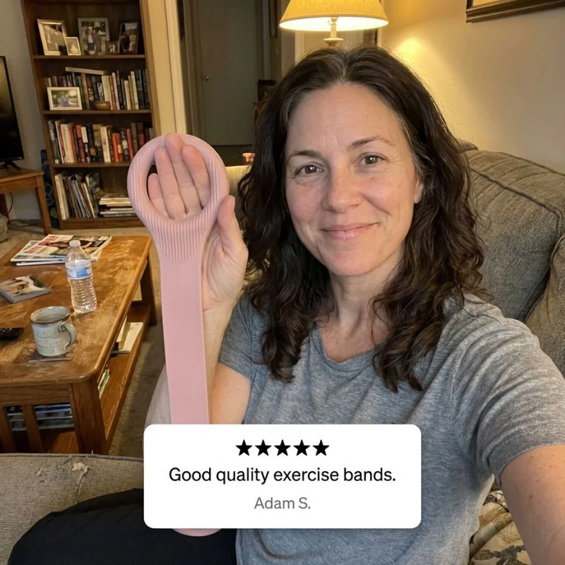 Arcova™ – Silicone Figure 8 Resistance Band for Women, Chest & Arm Toner + 1+1 FREE - Image 6