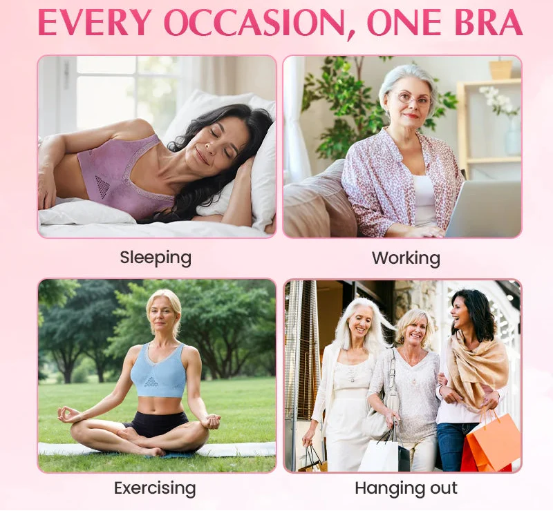 AuraForm Cotton Lift Bra – Natural Comfort, Effortless Support - 1+1 FREE - Image 9