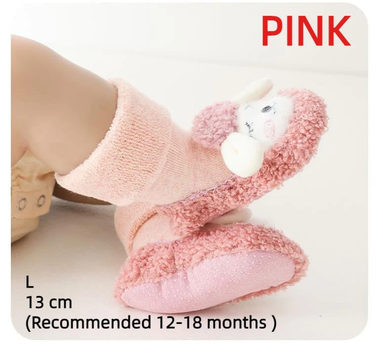 Baby Cartoon Plush Cotton Toddler Shoes – Keep Little Feet Warm, Safe & Adorable – 50% OFF - Image 11