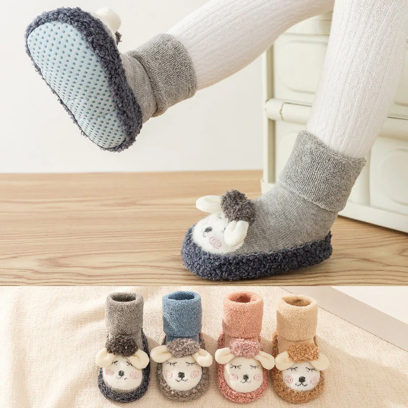 Baby Cartoon Plush Cotton Toddler Shoes – Keep Little Feet Warm, Safe & Adorable – 50% OFF - Image 6