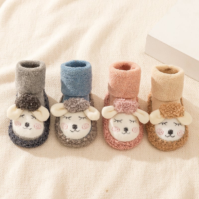 Baby Cartoon Plush Cotton Toddler Shoes – Keep Little Feet Warm, Safe & Adorable – 50% OFF - Image 7