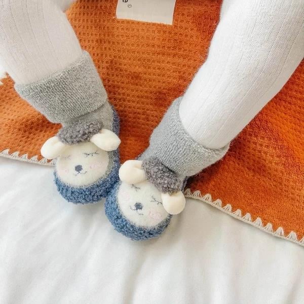Baby Cartoon Plush Cotton Toddler Shoes – Keep Little Feet Warm, Safe & Adorable – 50% OFF - Image 8