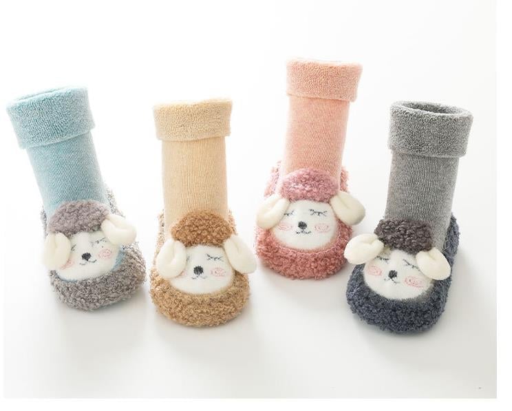 Baby Cartoon Plush Cotton Toddler Shoes – Keep Little Feet Warm, Safe & Adorable – 50% OFF - Image 9