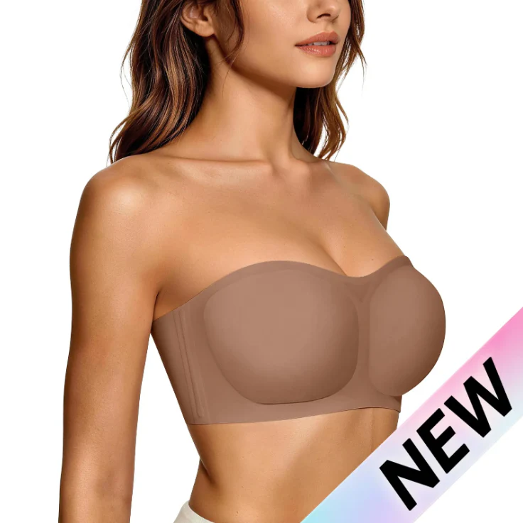 Bareli™ – Invisible Push-Up Strapless Bandeau Bra with Anti-Slip Grip + 50% OFF - Image 10