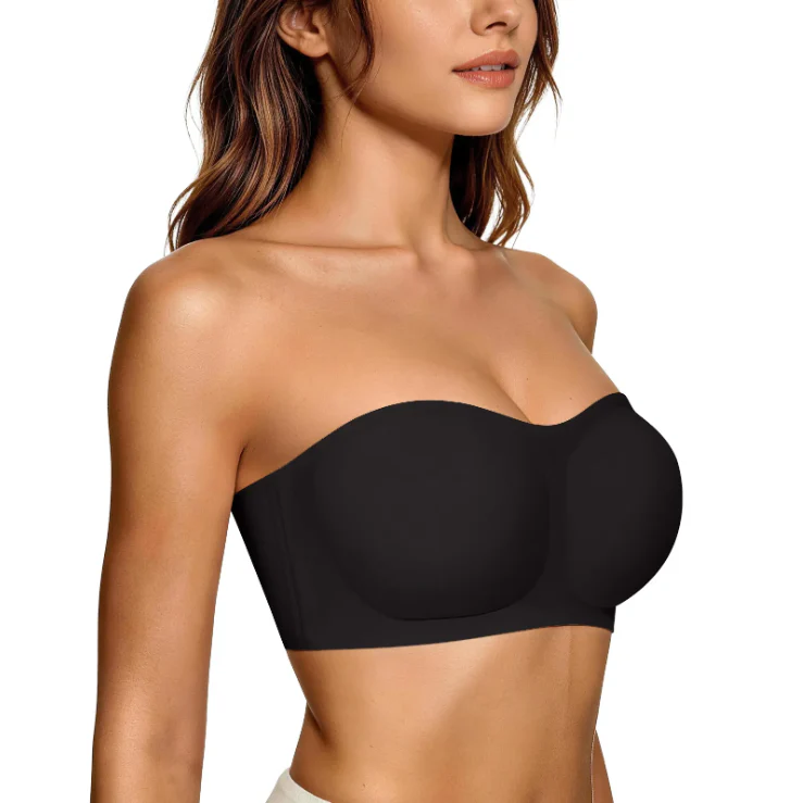 Bareli™ – Invisible Push-Up Strapless Bandeau Bra with Anti-Slip Grip + 50% OFF - Image 9