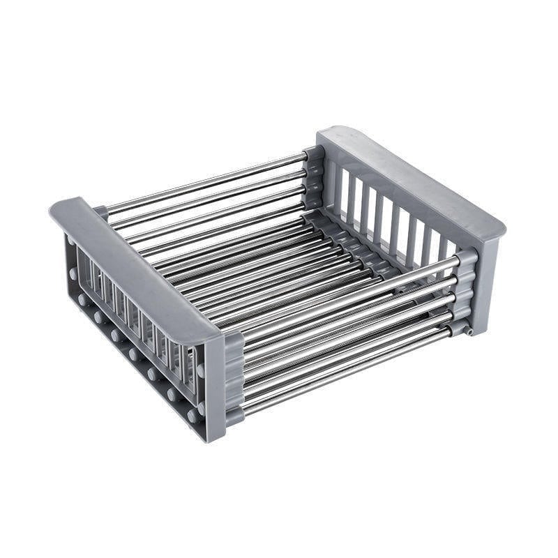 Basinwell™ – Expandable Stainless Steel Over-Sink Dish Drainer & Produce Rack + 50% OFF - Image 4