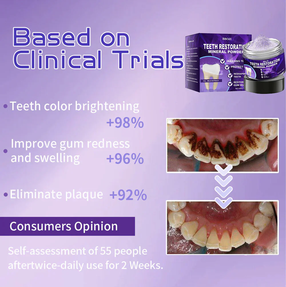 BBOJI Bio-Mineral Restore — Reverse recession & save your teeth. +50% OFF - Image 3