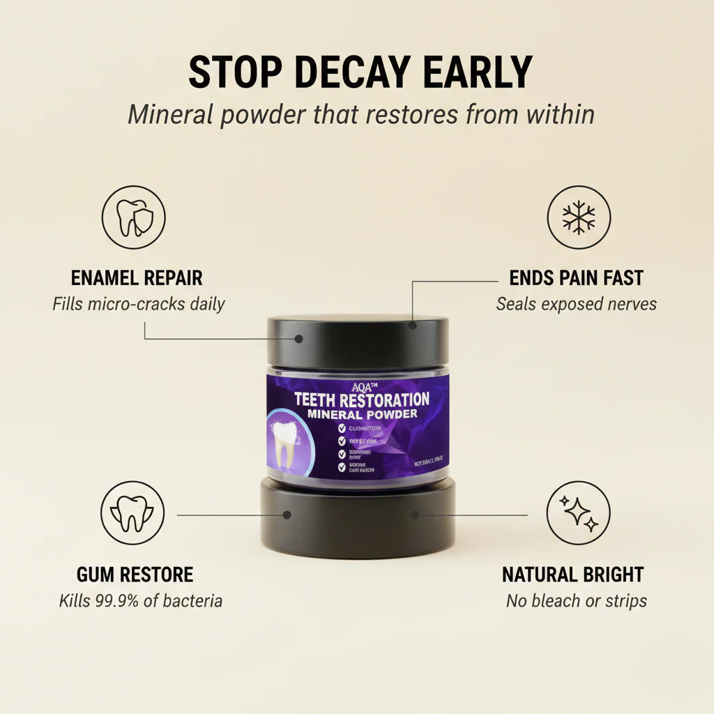 Bio-Restore Powder - Rebuild Your Teeth Naturally. + 50% OFF - Image 2