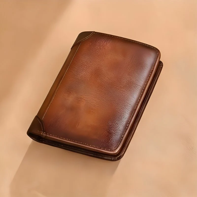 Burnish™ – Genuine Leather RFID Blocking Bifold & Trifold Wallet for Men + 50% OFF - Image 7