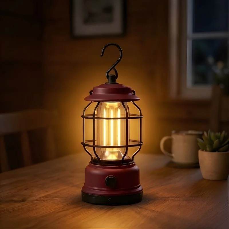 Burnwick™ – Rechargeable Retro LED Camping Lantern with Stepless Dimming + 50% OFF - Image 10