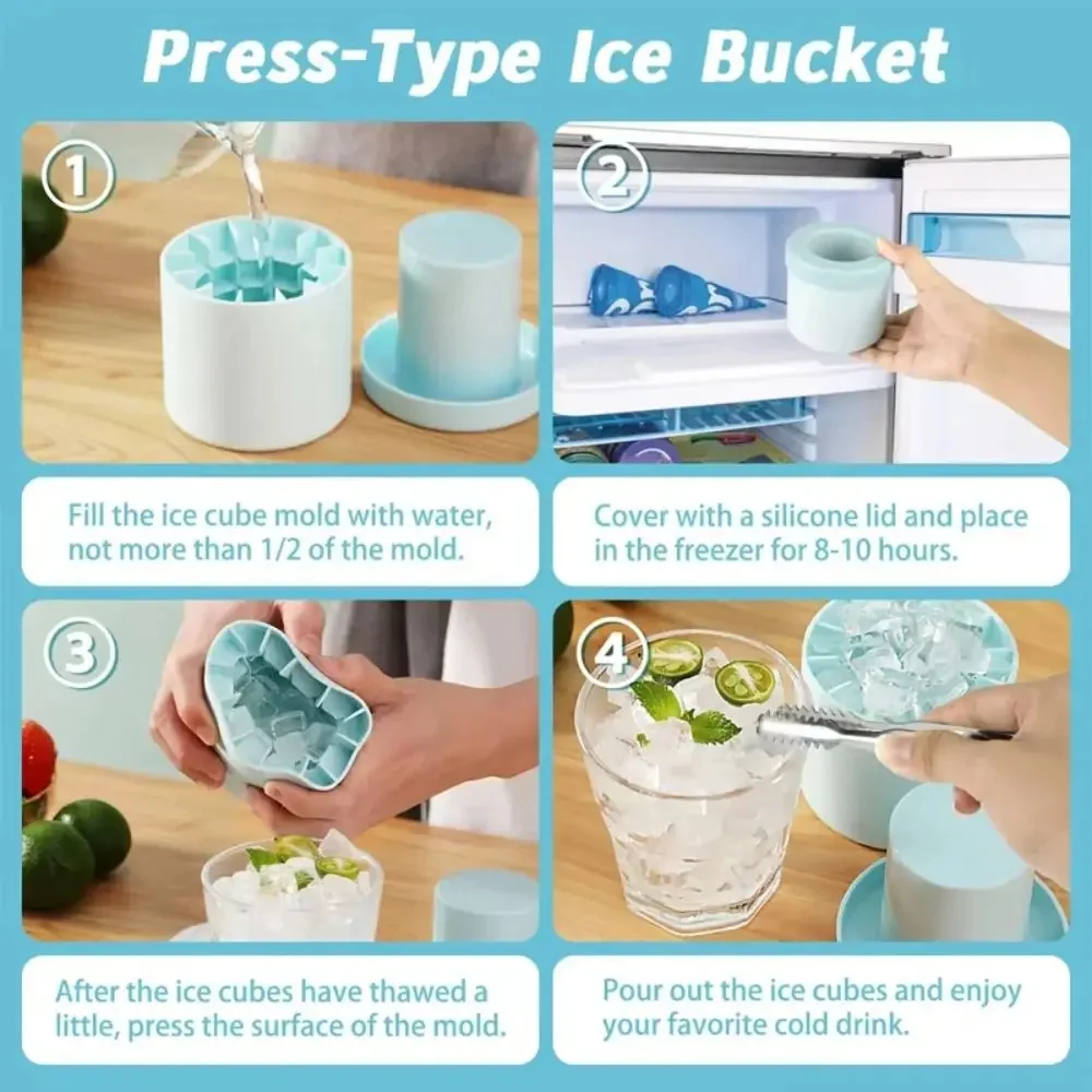 Chillforge™ – Press-to-Pop Silicone Ice Cube Maker Cup + 50% OFF - Image 6