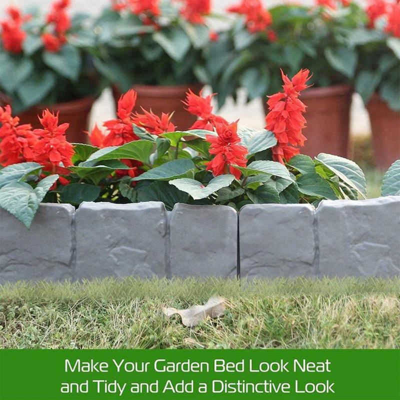 Cobblecroft™ – Interlocking Faux-Stone Garden Edging Panels + 50% OFF - Image 3