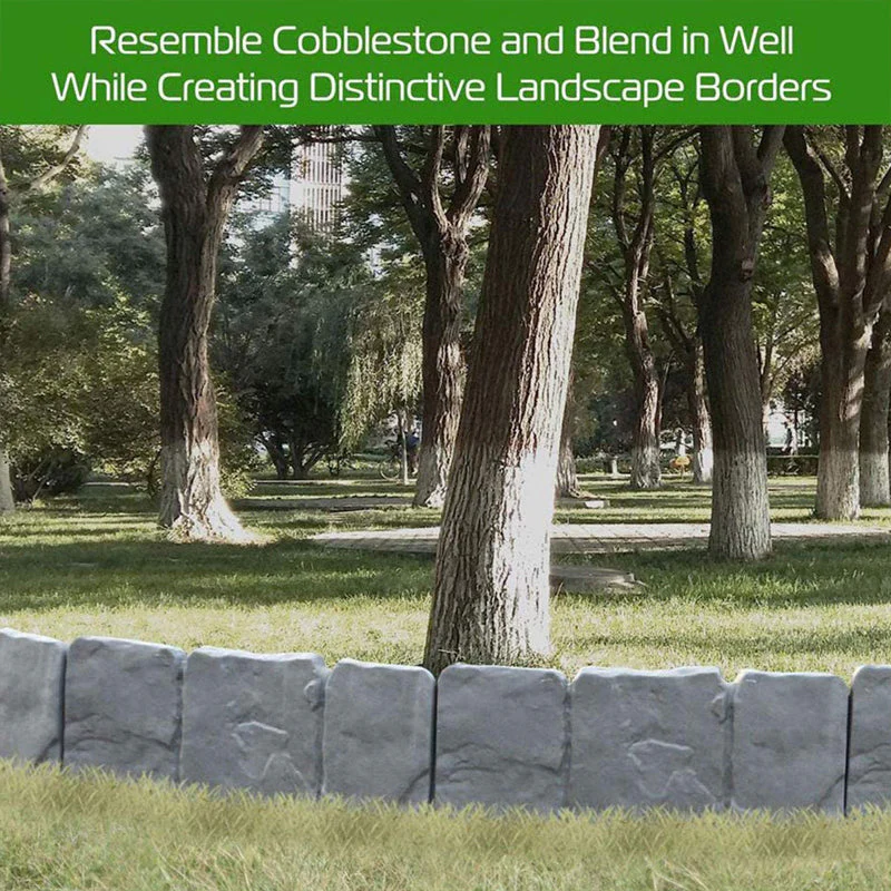 Cobblecroft™ – Interlocking Faux-Stone Garden Edging Panels + 50% OFF - Image 4