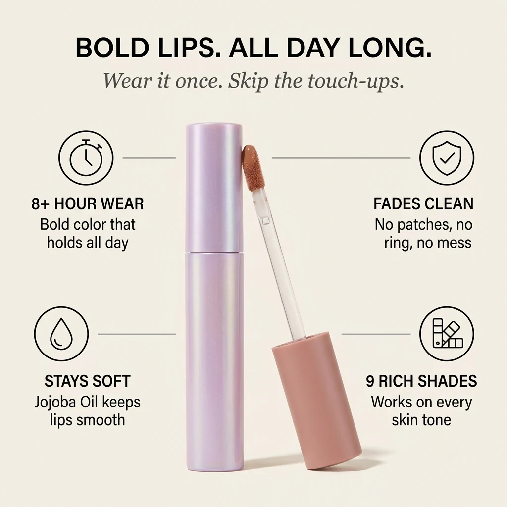 ColorFuse Lip Lacquer - All-Day Color, Zero Effort - 50% OFF - Image 2