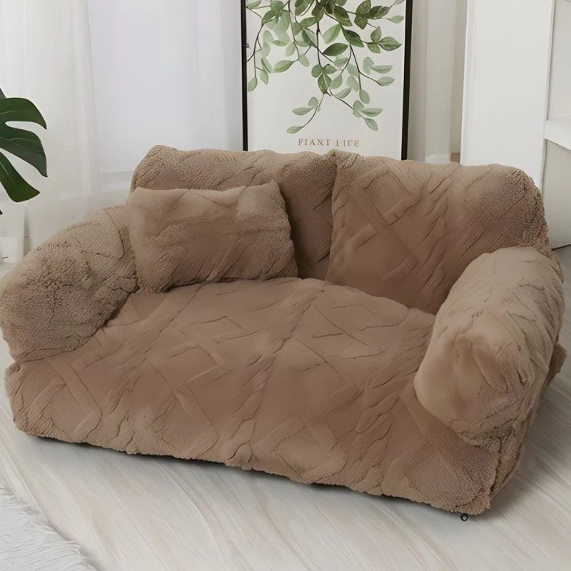 Cosset™ – Plush Raised-Edge Orthopedic Pet Sofa with Washable Cover + 50% OFF - Image 7