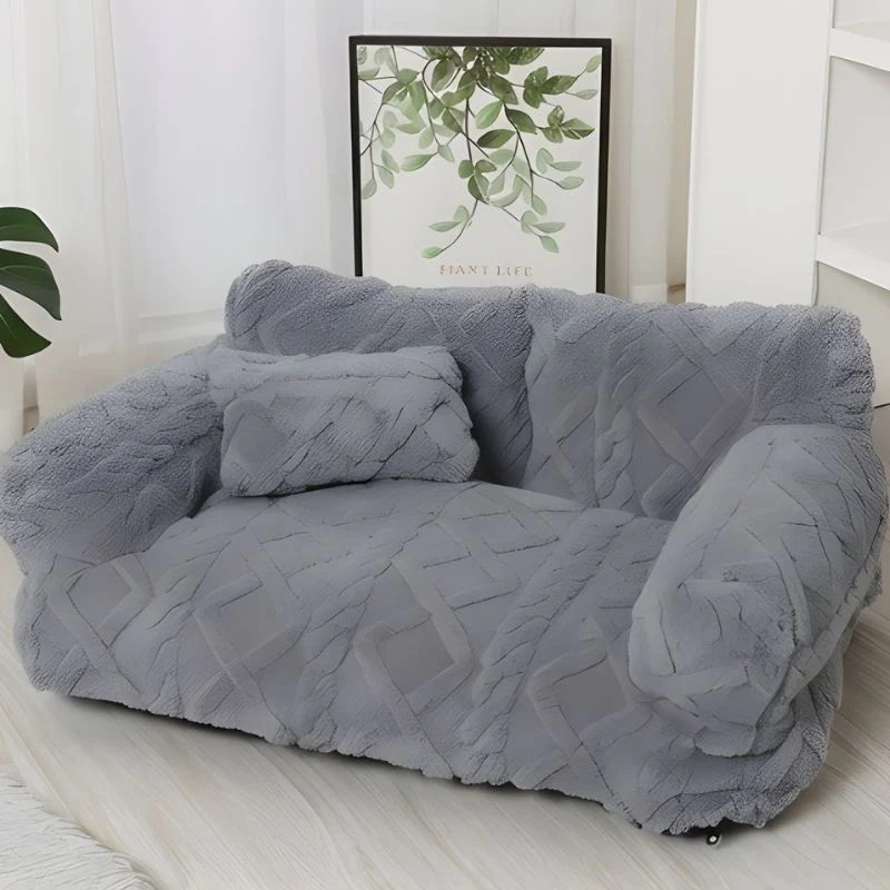 Cosset™ – Plush Raised-Edge Orthopedic Pet Sofa with Washable Cover + 50% OFF - Image 8
