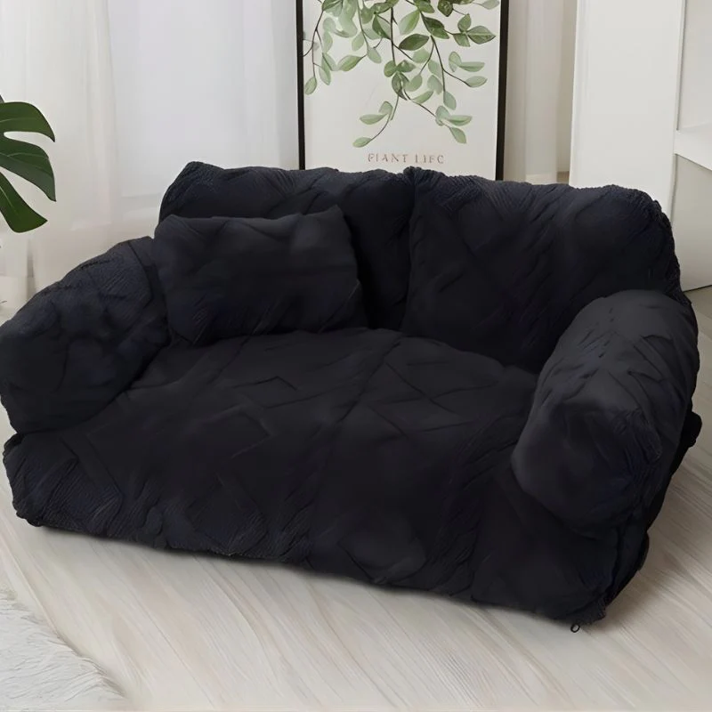 Cosset™ – Plush Raised-Edge Orthopedic Pet Sofa with Washable Cover + 50% OFF - Image 9