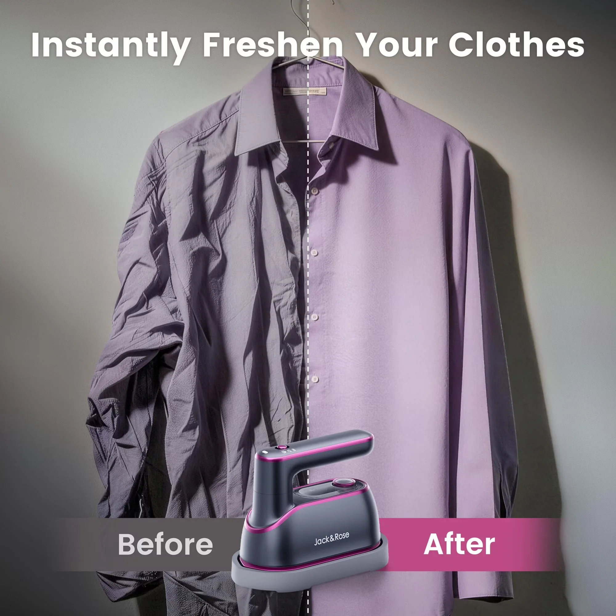 Crisply™ – 2-in-1 Portable Steam Iron with Ceramic Plate + 50% OFF - Image 5