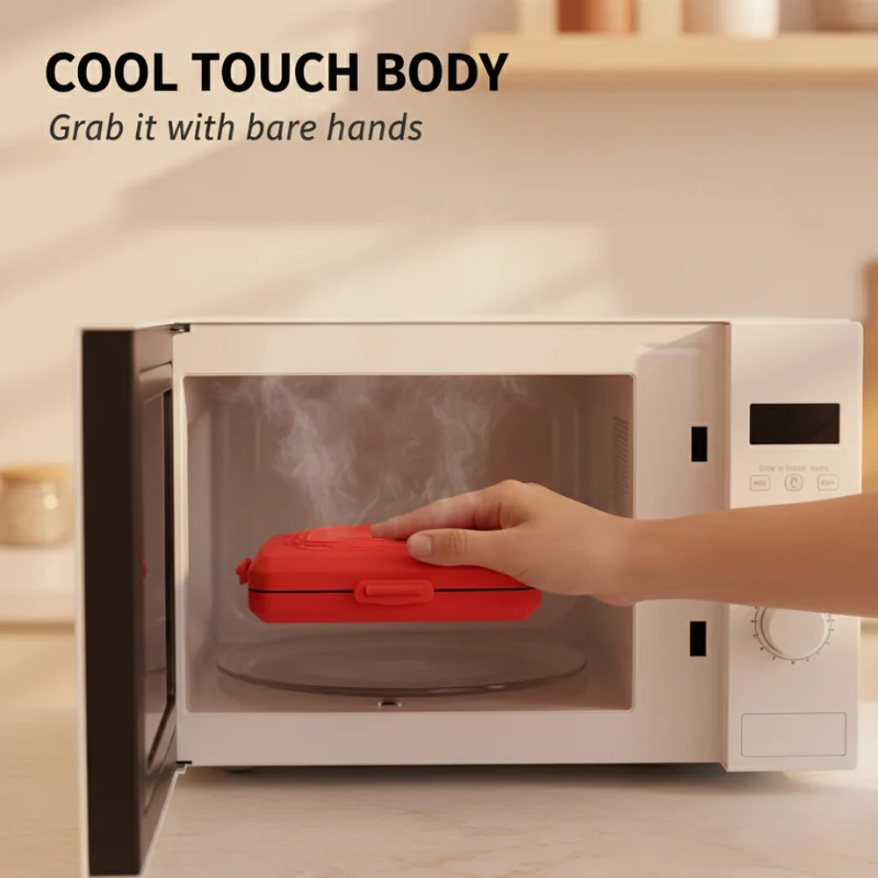 Crispwell™ – Microwave Grill & Sandwich Maker for Crispy Paninis in Minutes + 50% OFF - Image 2