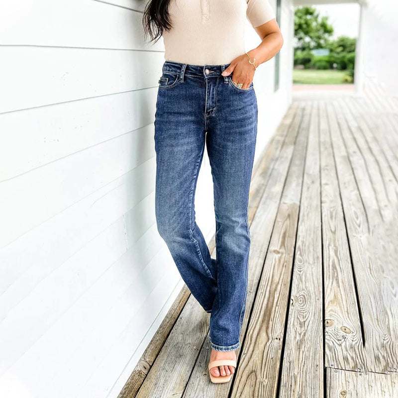 Curvelle™ – High-Stretch Tummy Control Bootcut Jeans + 50% OFF - Image 12