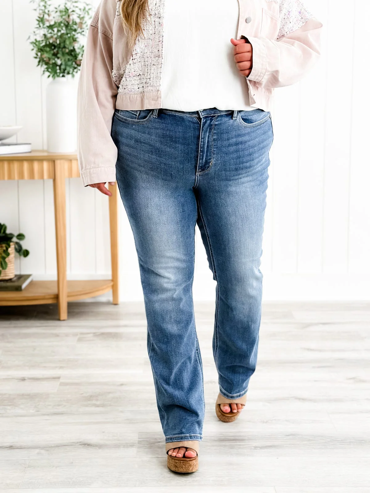 Curvelle™ – High-Stretch Tummy Control Bootcut Jeans + 50% OFF - Image 21
