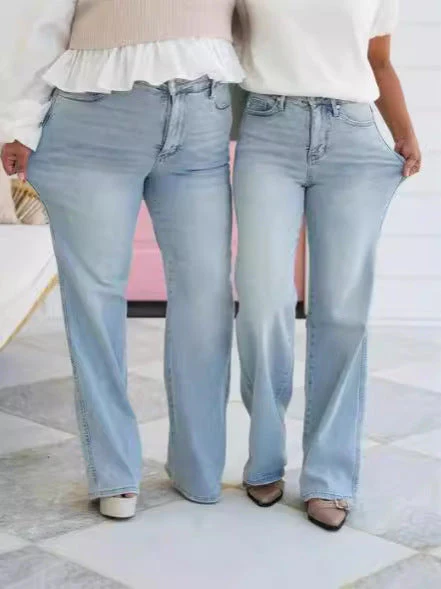Curvelle™ – High-Stretch Tummy Control Bootcut Jeans + 50% OFF - Image 31