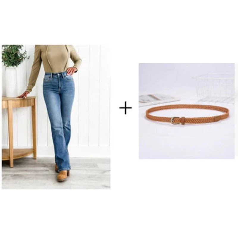 Curvelle™ – High-Stretch Tummy Control Bootcut Jeans + 50% OFF - Image 37