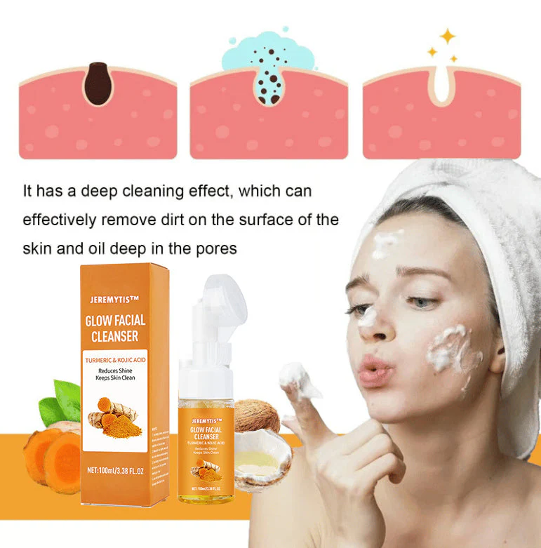 Deep Cleansing Turmeric Cleanser – Brighten, Purify & Reveal Radiant Skin - 1+1 FREE - Image 4