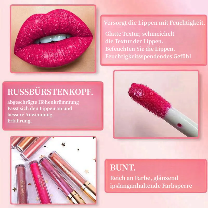 DiamondShine Liquid Lipstick - 16-Hour Shine, All-Day Comfort - 1+1 FREE - Image 4