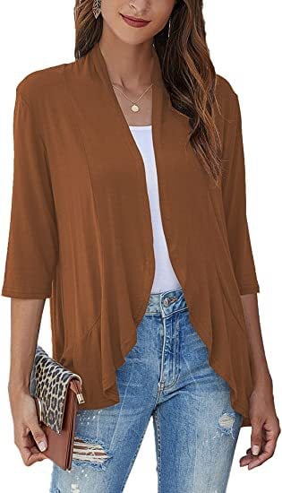Drapelle™ – Lightweight Draped Open-Front Ruffle Cardigan + 50% OFF - Image 6