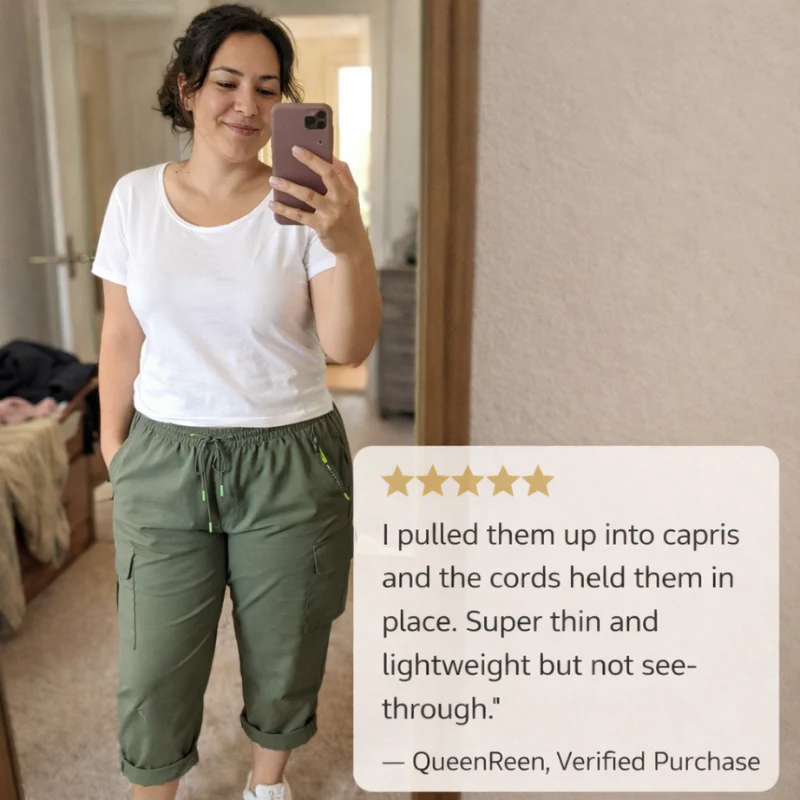 Driftwell™ – Lightweight Breathable Cargo Pants for Women + 50% OFF - Image 6