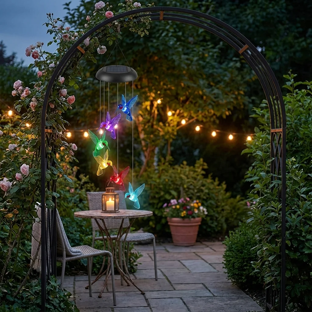 Duskcroft™ – Solar Hummingbird Color-Changing LED Garden Light + 50% OFF - Image 2