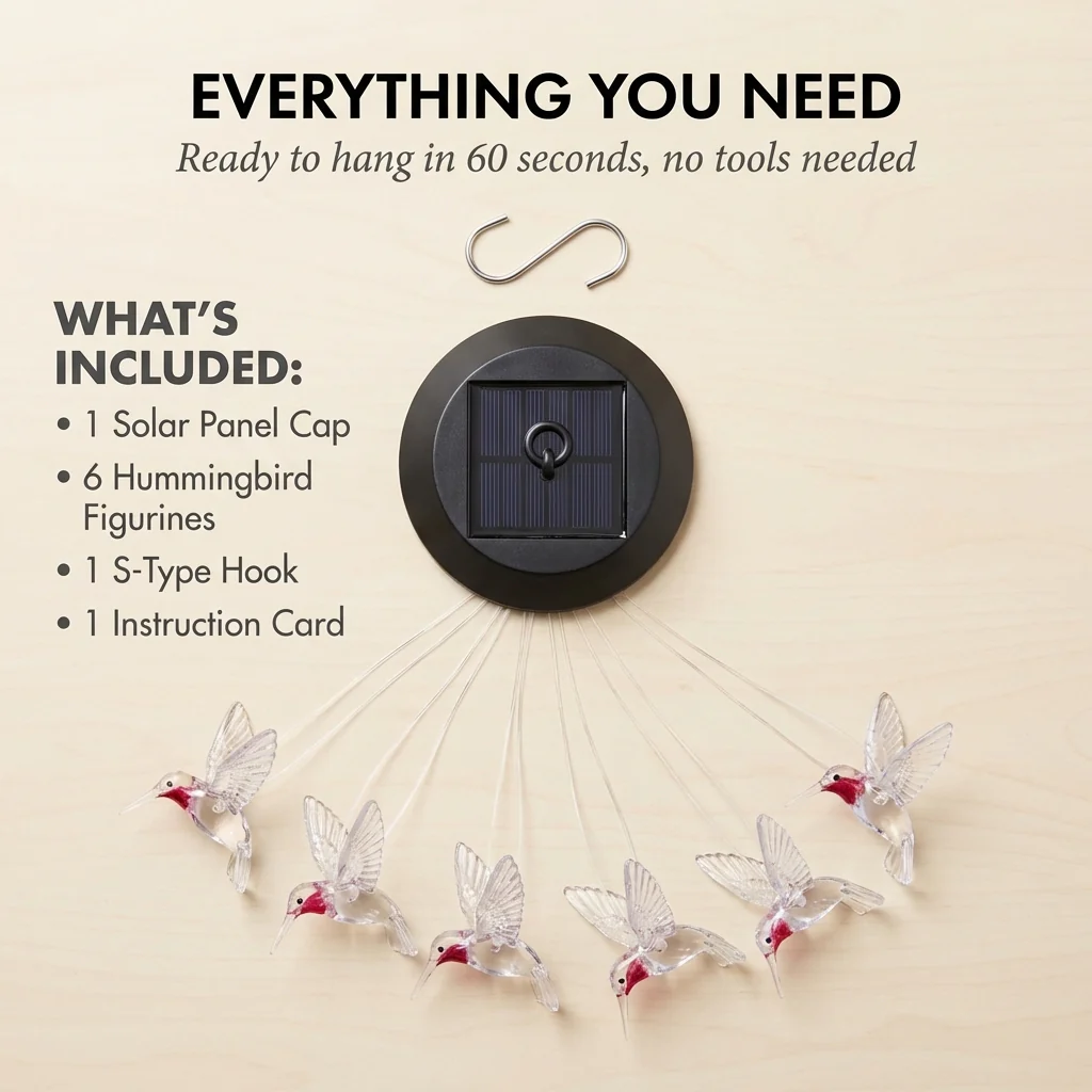 Duskcroft™ – Solar Hummingbird Color-Changing LED Garden Light + 50% OFF - Image 6