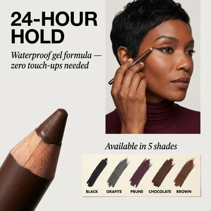 Duskline™ – 24Hr Waterproof Gel Eyeliner Pencil, Smudgeproof & Ultra-Pigmented + 1+1 FREE - Image 2