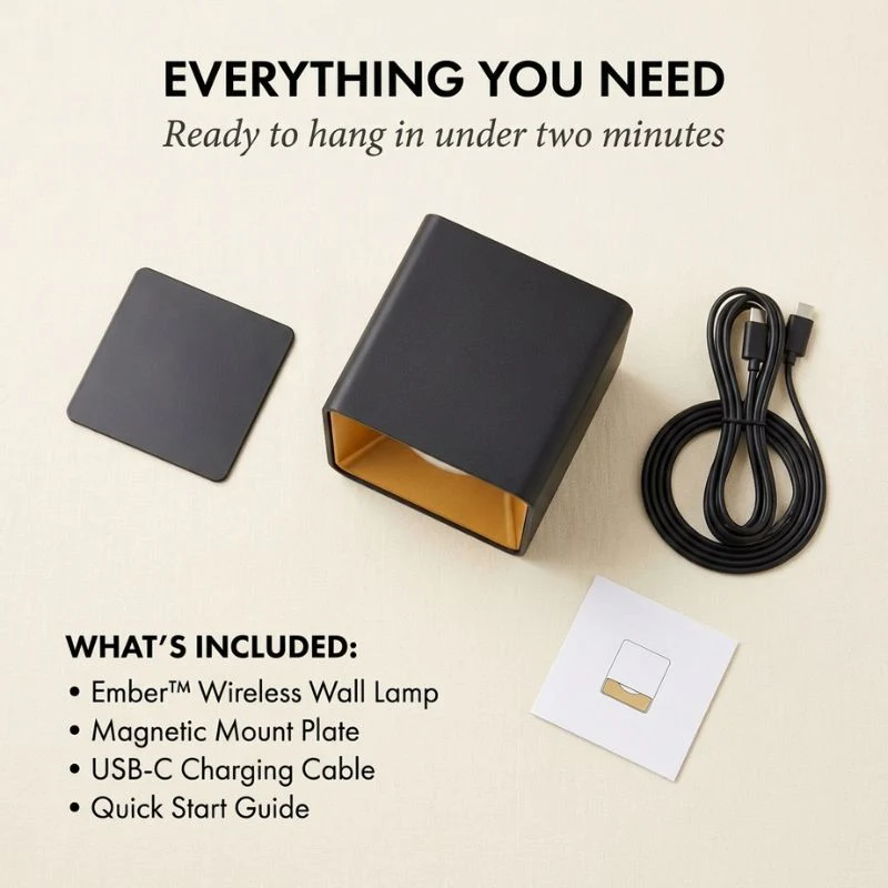 Ember™ – Rechargeable Wireless Wall Lamp with Motion Sensor + 50% OFF - Image 6