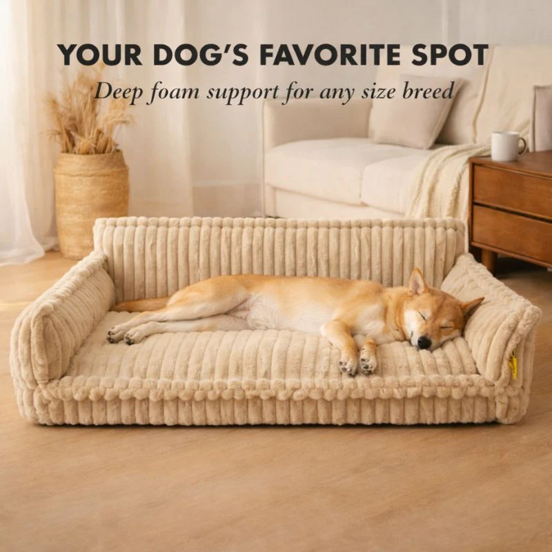 Embernest™ – Washable Orthopedic Sofa Dog Bed with Removable Pillow Cover + 50% OFF - Image 2