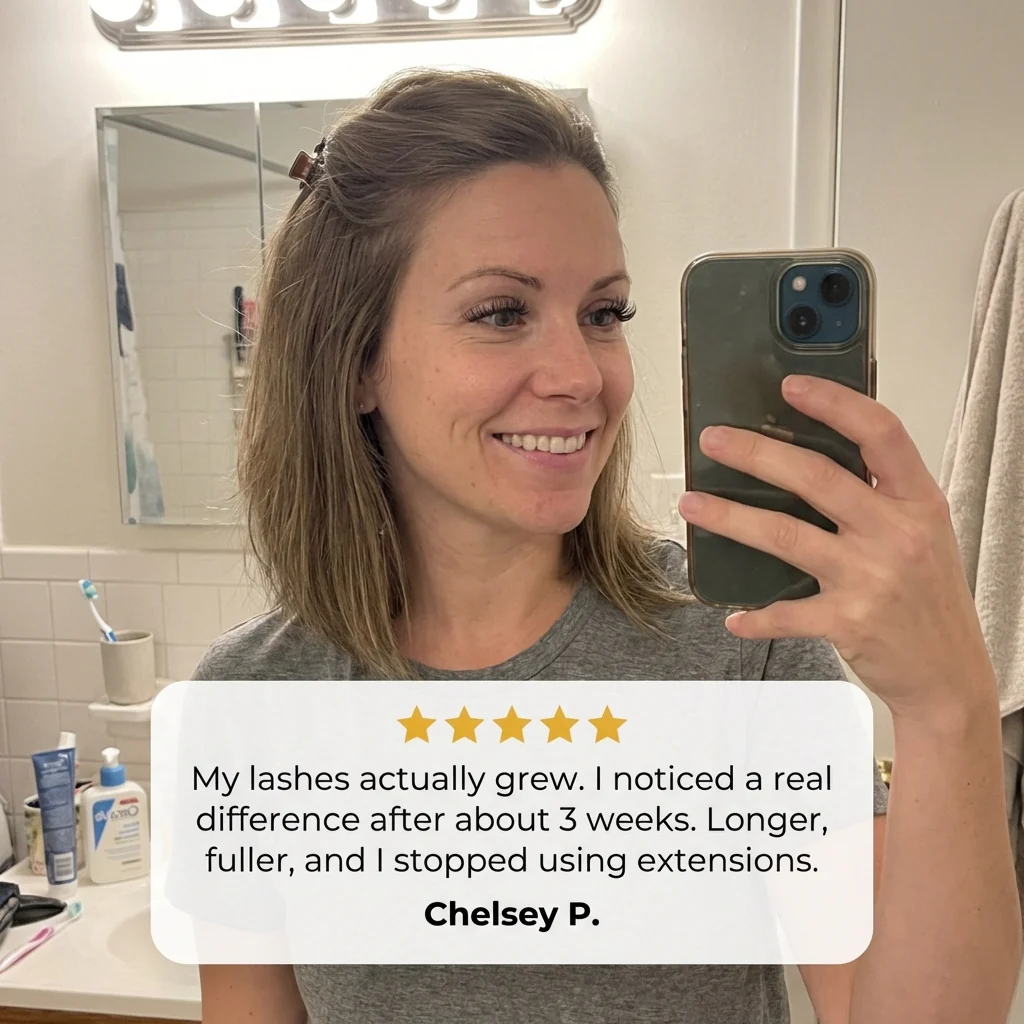 Eyelash Growth Serum - Natural Formula – 1+1 FREE 1 - Image 5