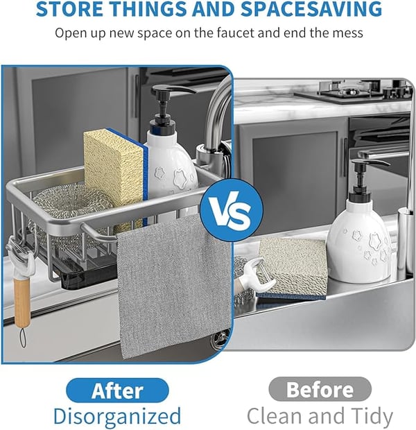 FaucetCaddy - A Clutter-Free Sink Instantly - 50% OFF TODAY - Image 8