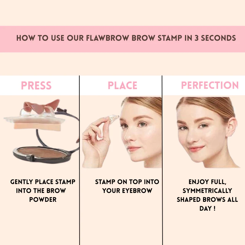 FlawBrow Instant Brow Stamp – Perfect Brows in Seconds, Every Time - 50% OFF - Image 8