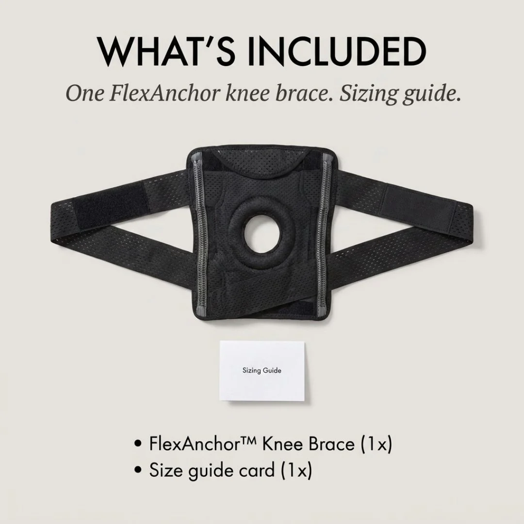 FlexAnchor™ – Open-Patella Knee Brace with V-Strap Support & Spring Stabilizers + 50% OFF - Image 6