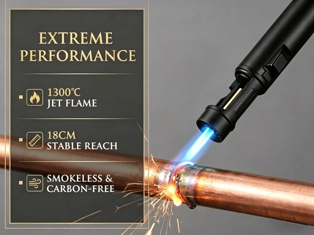 Flintwick™ – 1300°C Windproof Refillable Jet Torch Lighter + 50% OFF - Image 11